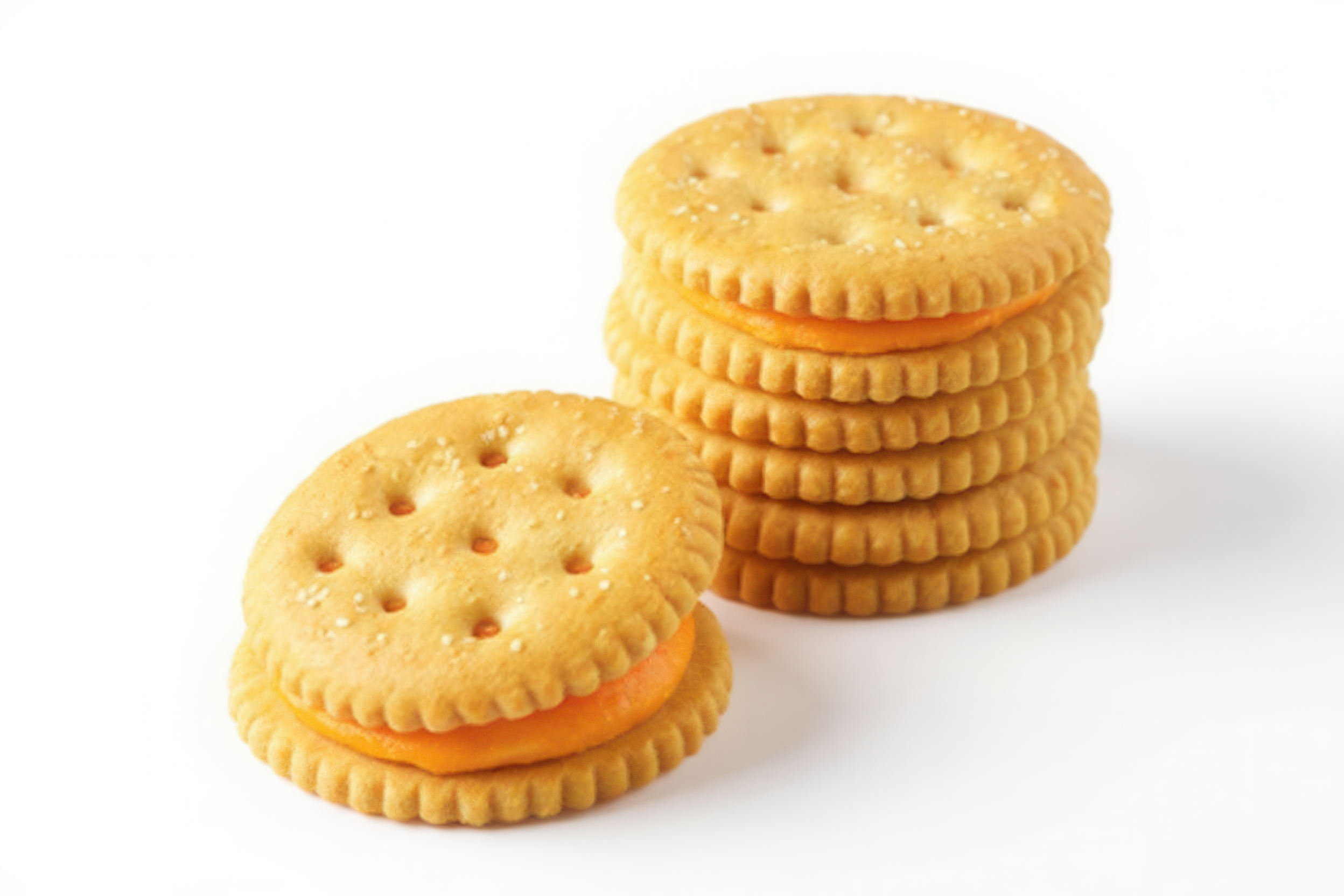 sandwich cookies filled with cheese cream,  biscuit for private label