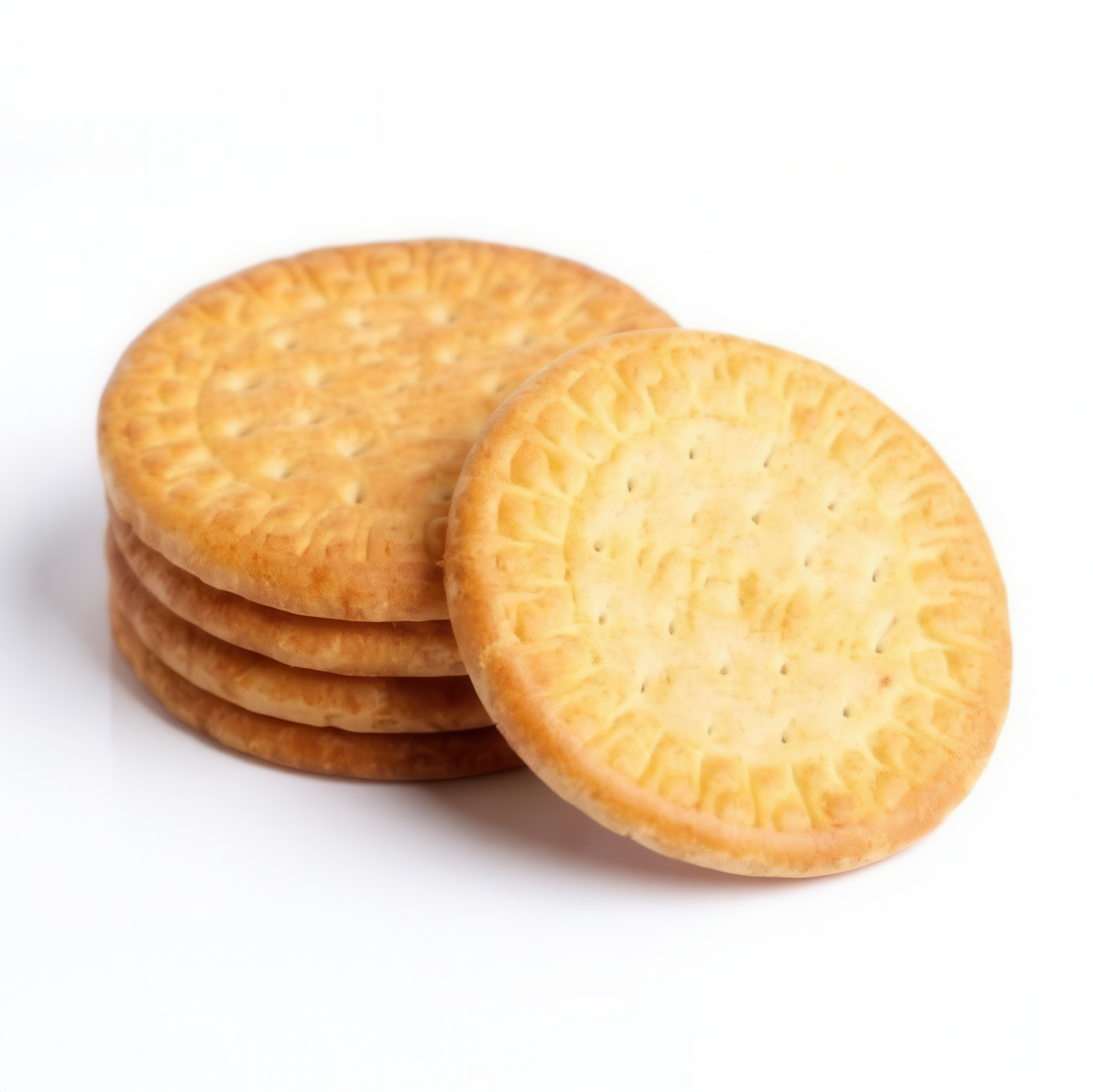 Traditional María cookies, round golden biscuits for retail and food service markets"