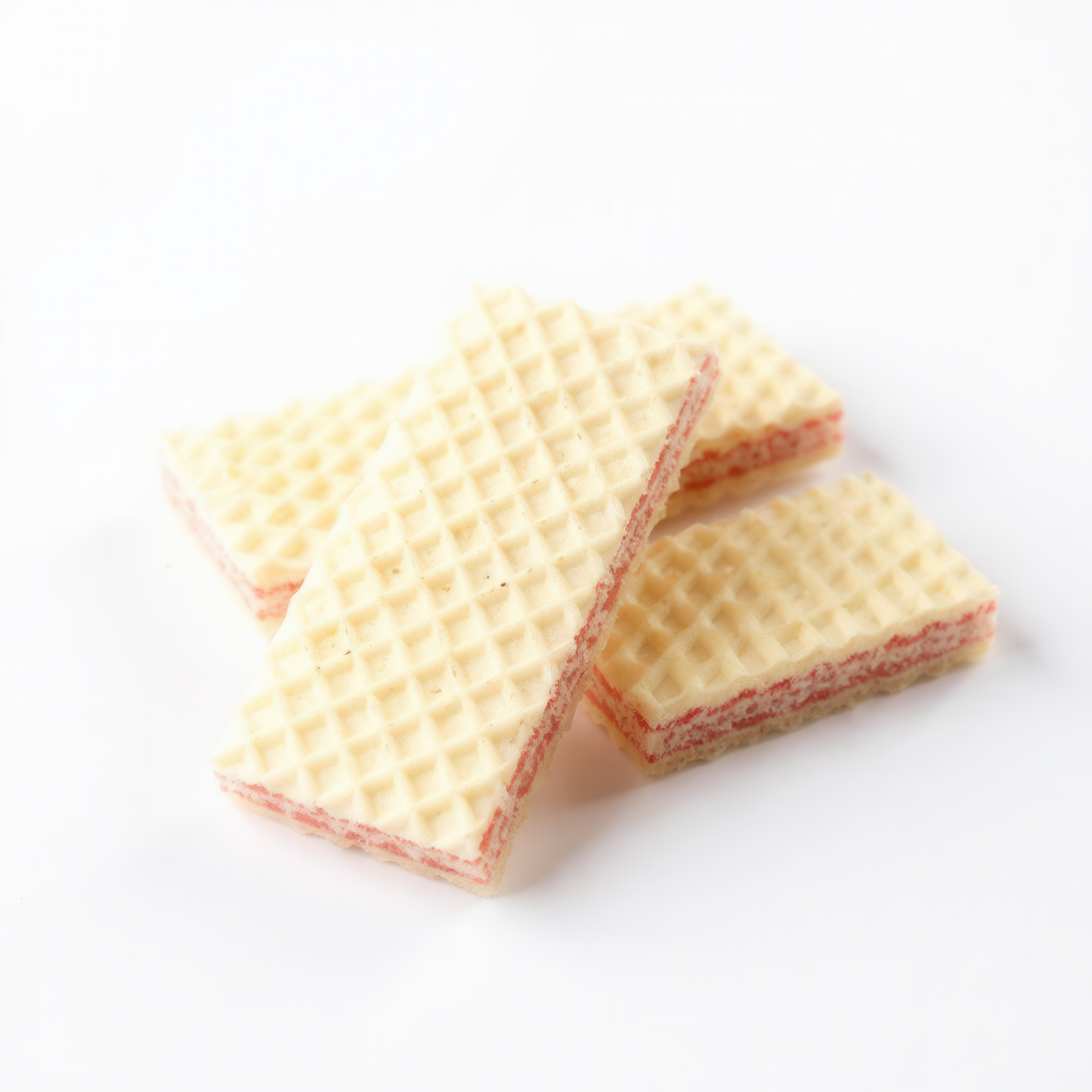 Pack of soda crackers with light, crispy texture, industrial biscuit for private label export